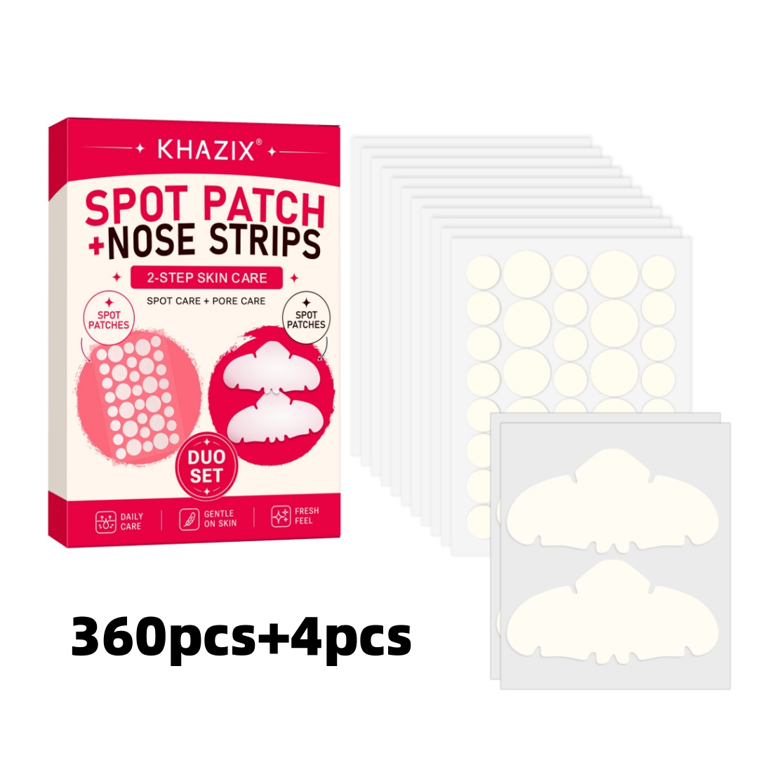 Hydrocolloid Acne Patch - 364pcs Plester Jerawat Hidrokoloid, Stiker Hidrokoloid