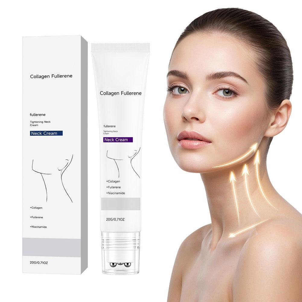 Peptide Neck Cream - Krim Leher Magic Collagen Fullerene Pengencang