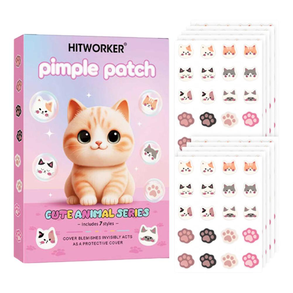 Hydrocolloid Acne Patch - Plester Penutup Jerawat Bentuk Cakar Kucing