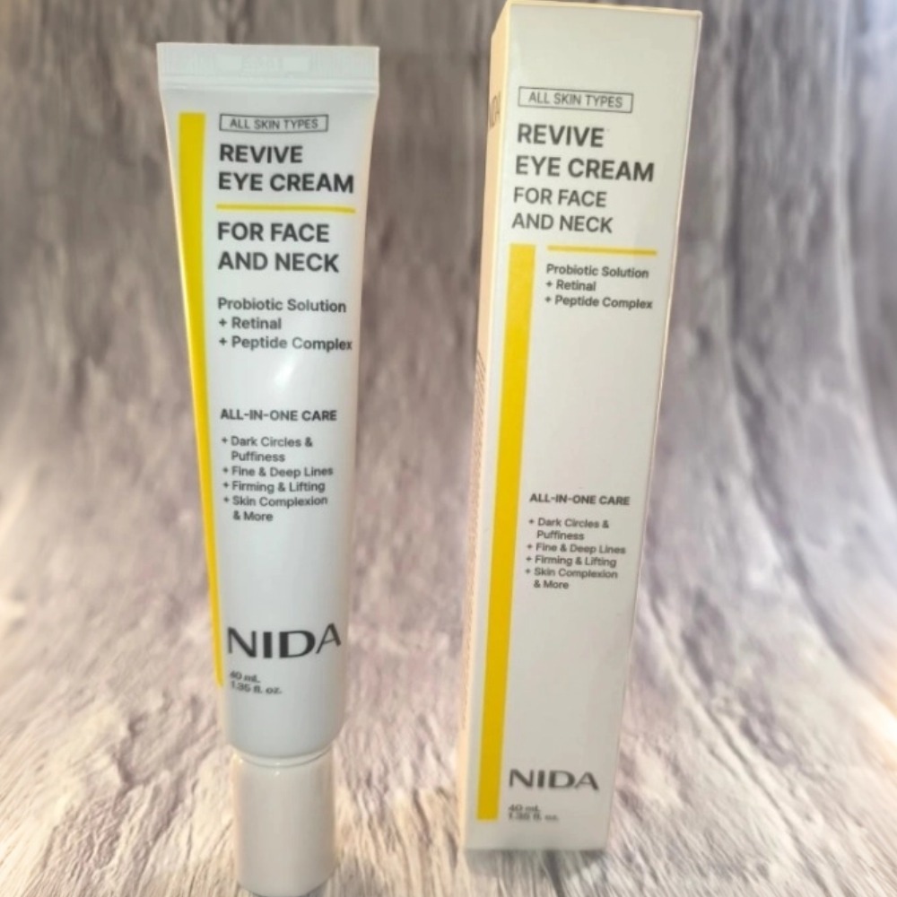 Peptide Neck Cream - 40ml NIDA Revive Krim Mata Untuk