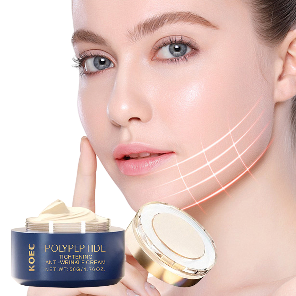 50G Krim Penghilang Kerut Krim - Peptide Neck Cream ulasan dan harga