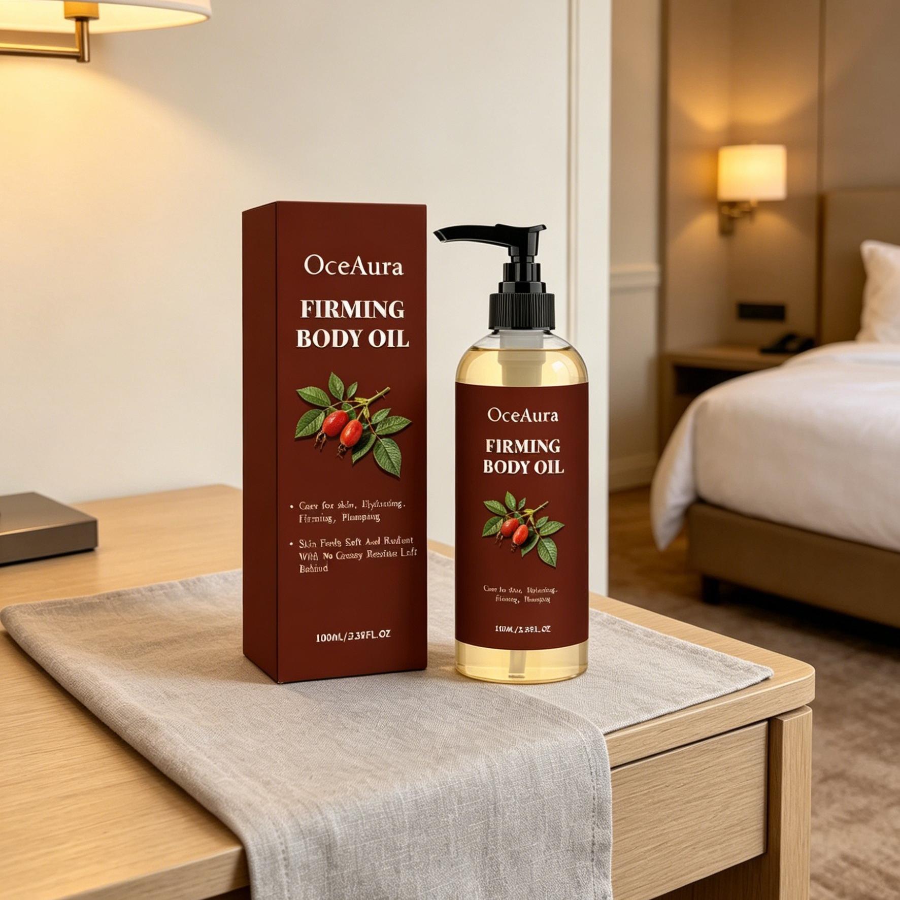 OceAura Minyak Pengencang Tubu - Face Oil Rosehip ulasan dan harga