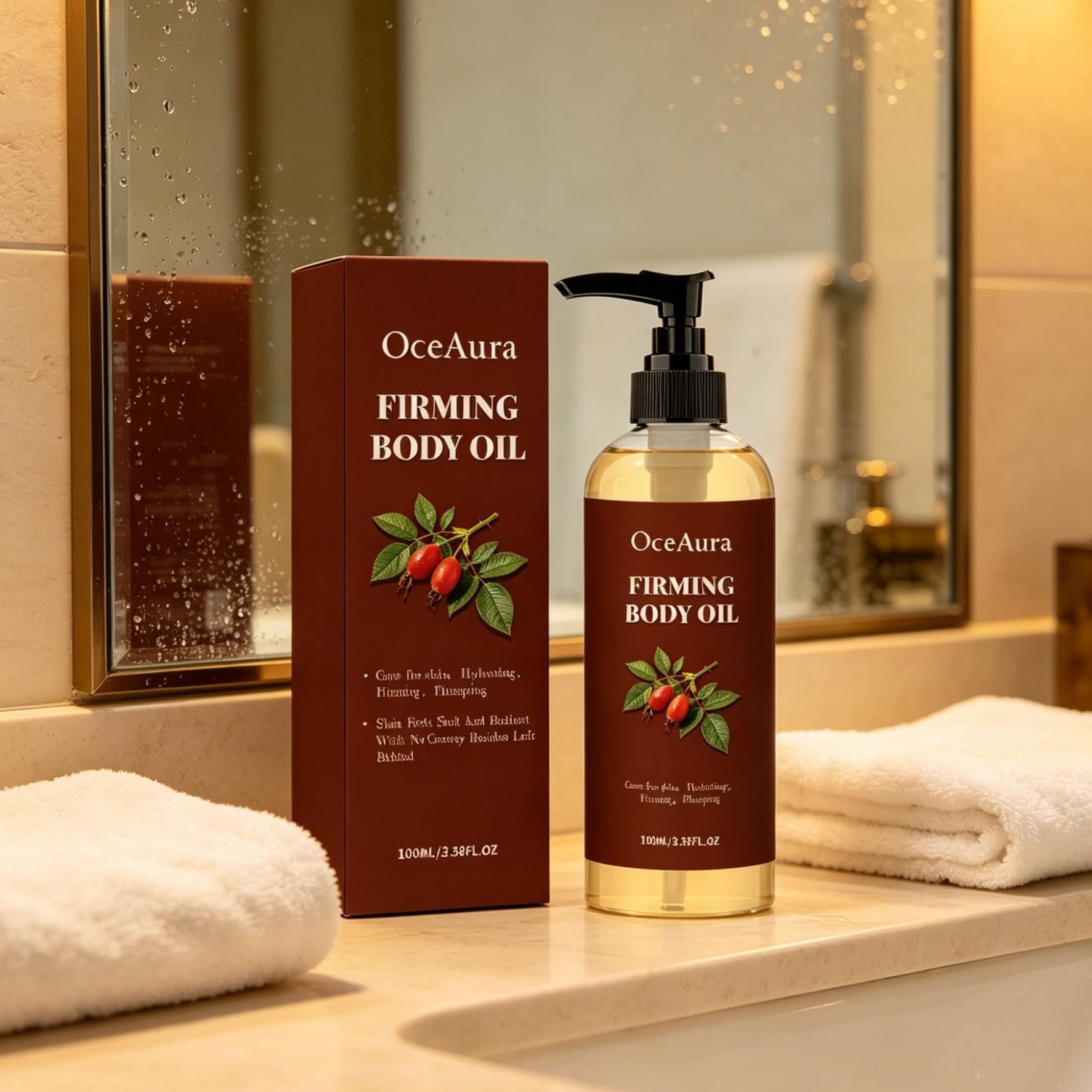 OceAura Minyak Pengencang Tubu - Face Oil Rosehip ulasan dan harga