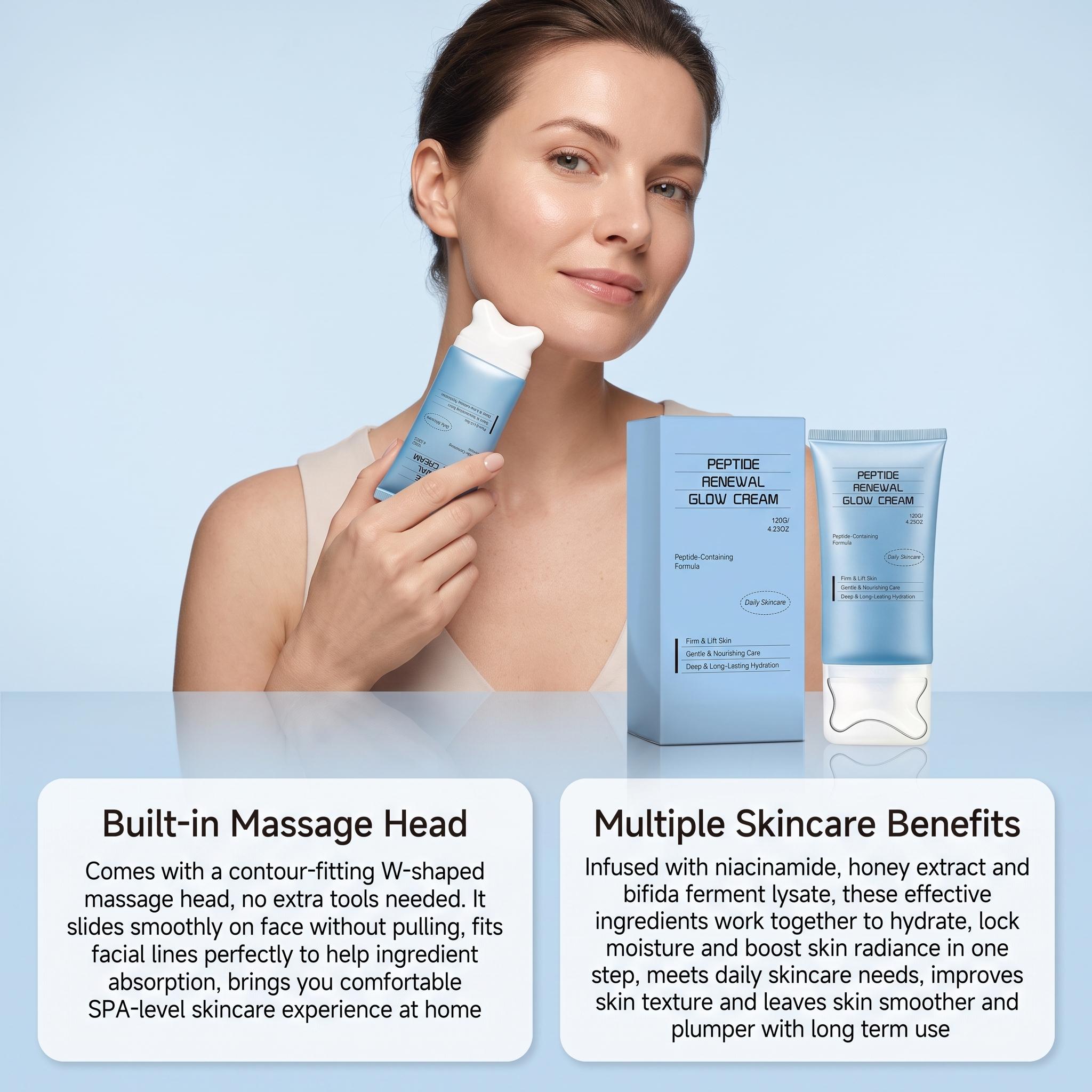 PDRN Peptide Pelembab Wajah Kr - Peptide Neck Cream ulasan dan harga