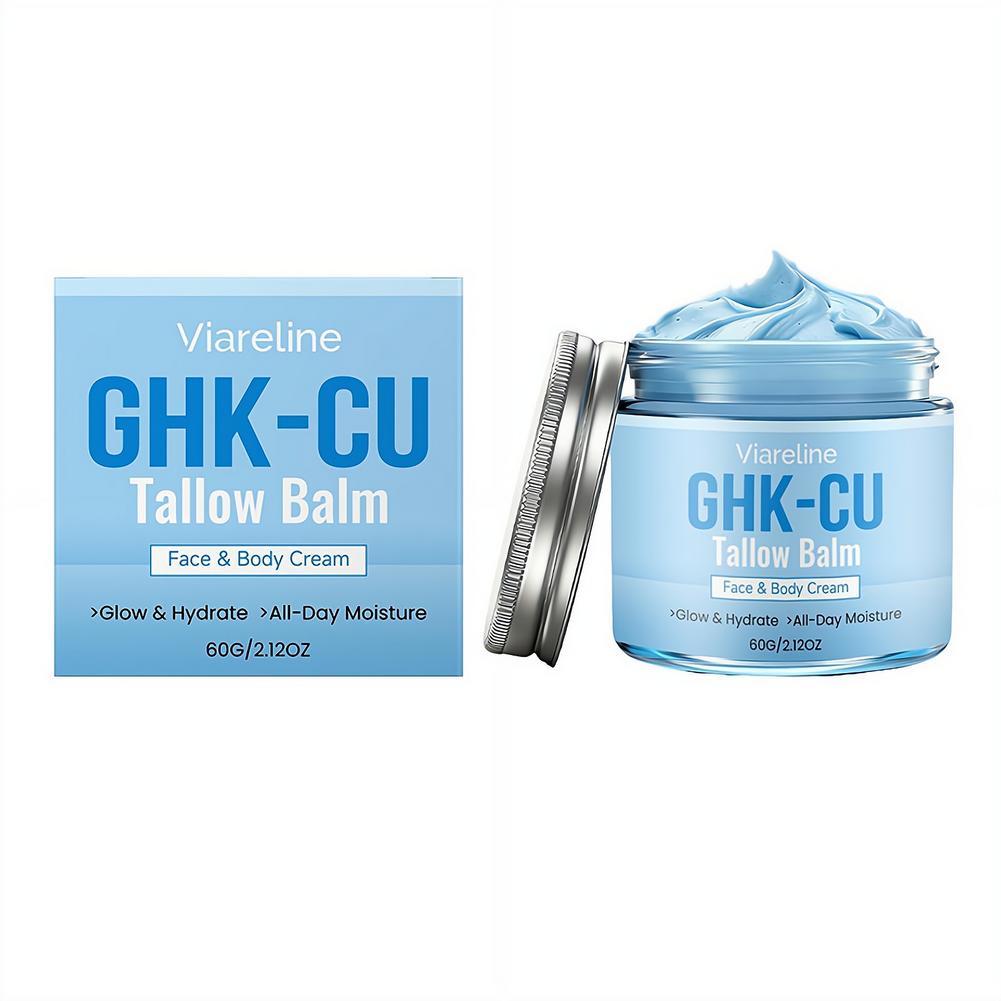 Krim Wajah Copper Peptide Blue - Peptide Neck Cream ulasan dan harga