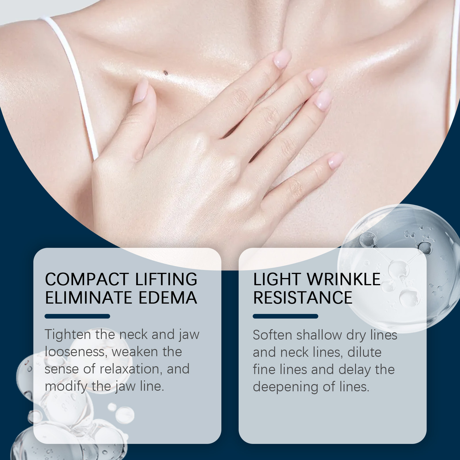 Krim Pengencang Leher Berbahan - Peptide Neck Cream ulasan dan harga