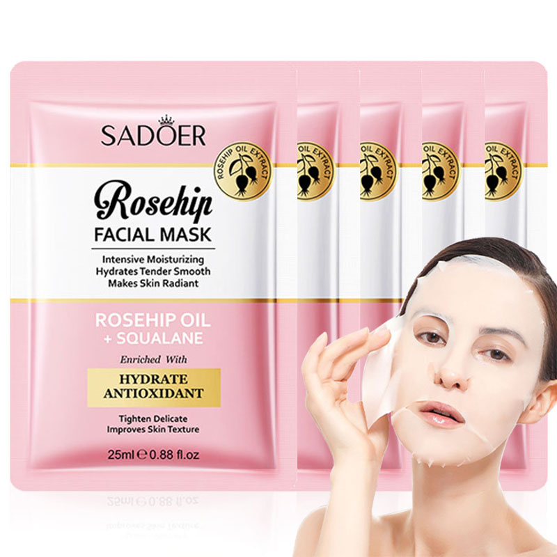 5/10 Buah Masker Wajah SADOER  - Face Oil Rosehip ulasan dan harga