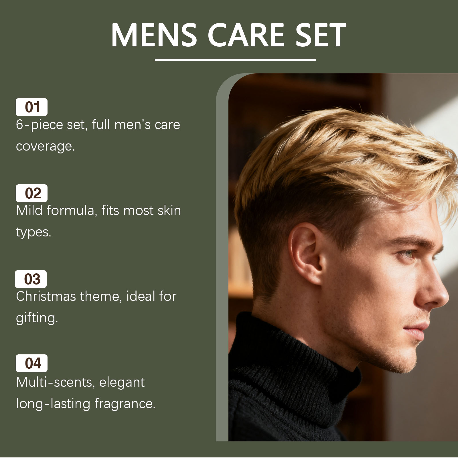 Set Perawatan Pribadi Pria Set - Skincare Natur E ulasan dan harga