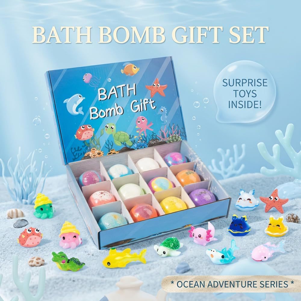 12Pcs Bom Mandi Alami untuk An - Skincare Natur E ulasan dan harga