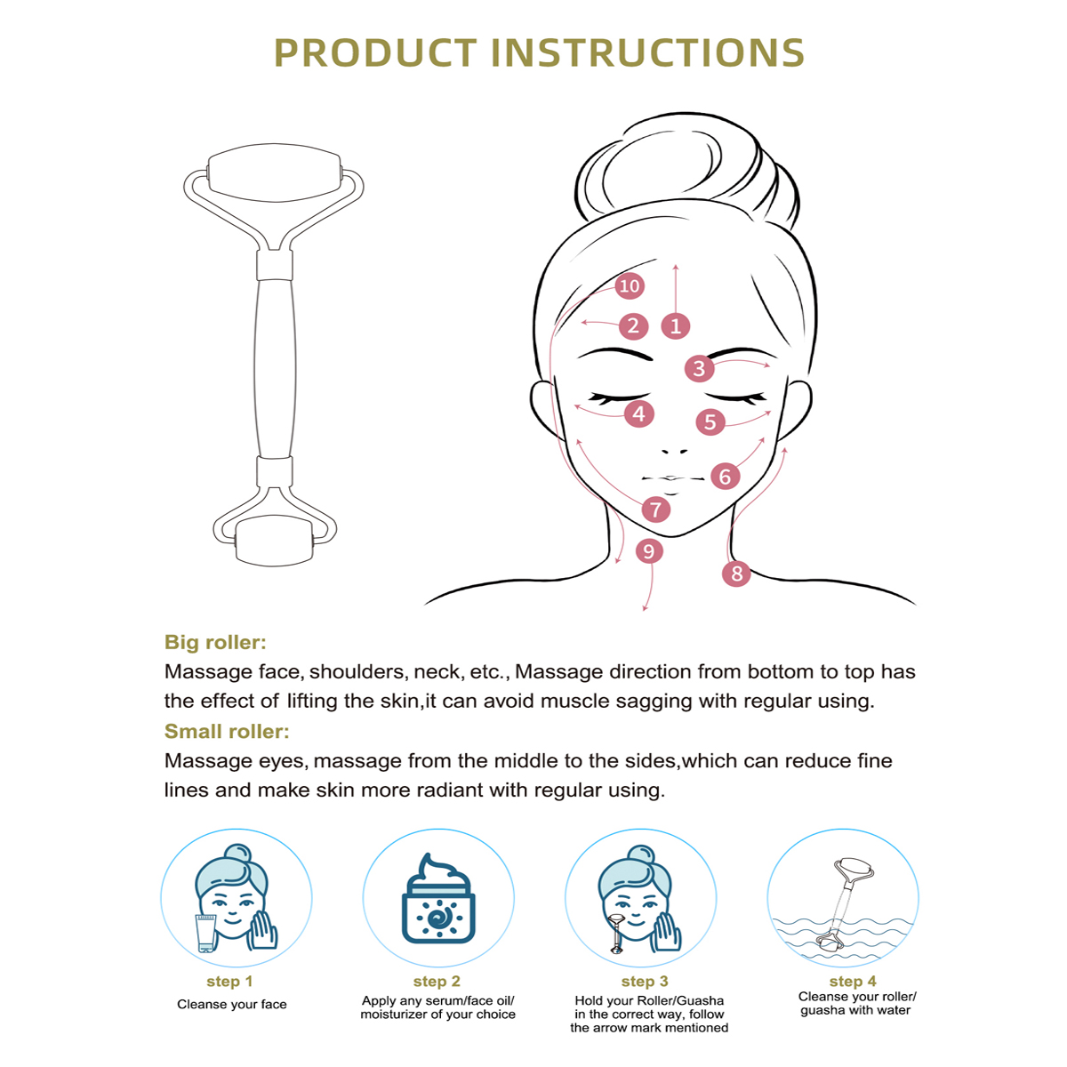 Alat pijat rol giok alami untu - Skincare Natur E ulasan dan harga
