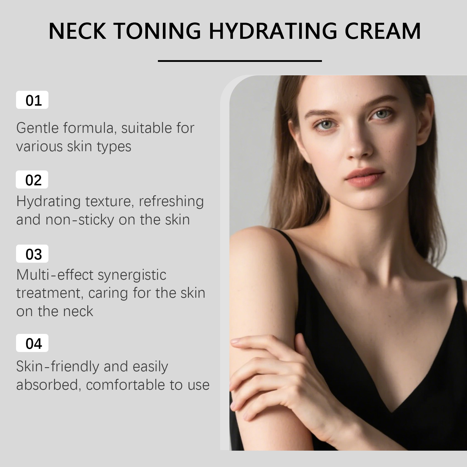 Krim Kompleks Peptida Tri-lift - Peptide Neck Cream ulasan dan harga